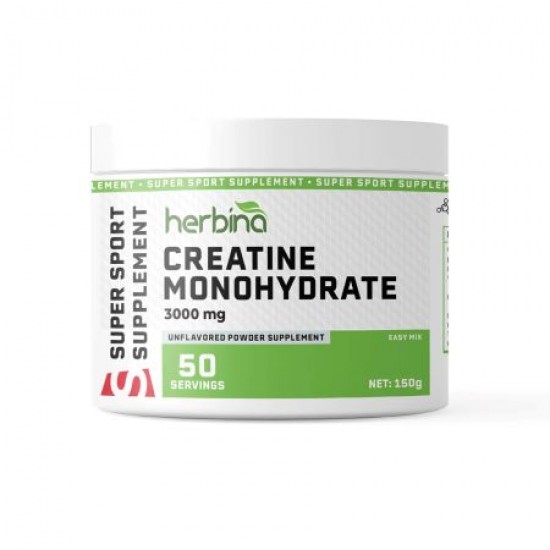 Herbina Kreatin Monohidrat, aromasız  150 G