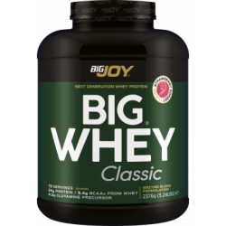 Bigjoy BIGWHEY Whey Protein Classic Çilek 2376g 72 Servis