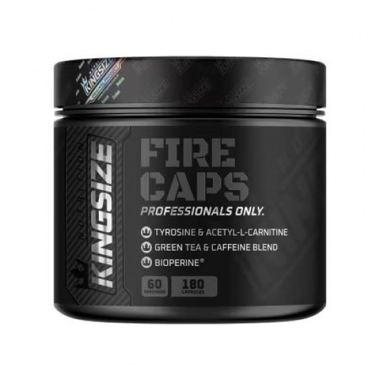 Kingsize Nutrition Fire Caps 180 Kapsül