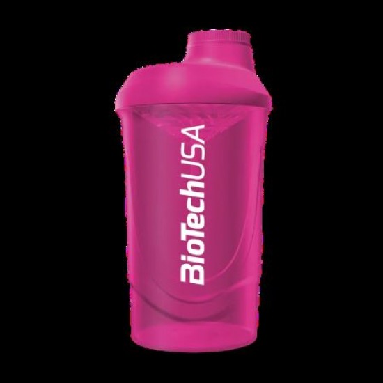 BioTechUSA Shaker Wave Pembe 600 ml