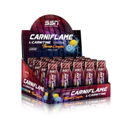 SSN Sports Style Nutrition Carniflame 3000 Mg 20 Shot  L Karnitin