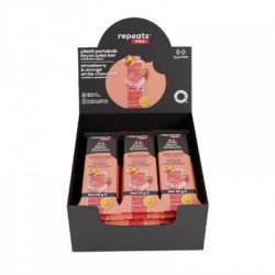 REPEATS PRO ÇİLEKLİ PORTAKALLI BEYAZ ÇOKO BAR 12 X 35 GR