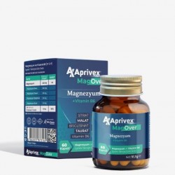 APRİVEX MAGOVER MAGNEZYUM 5'Lİ ETKİ 60 TABLET