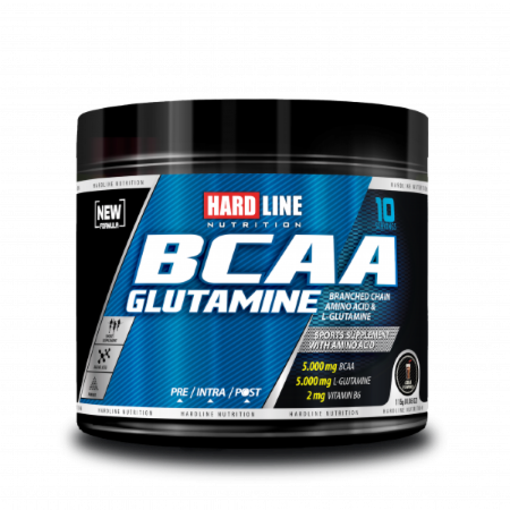 HARDLINE BCAA GLUTAMINE 115 GR