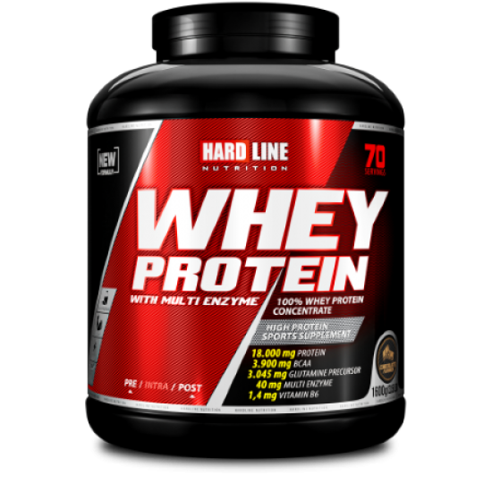 Hardline % 100 Whey Protein 1600 Gr 