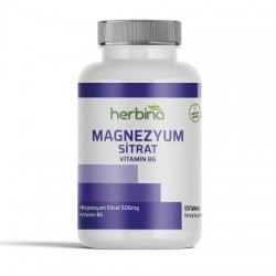 herbina Magnezyum Sitrat 500 mg 120 Tablet