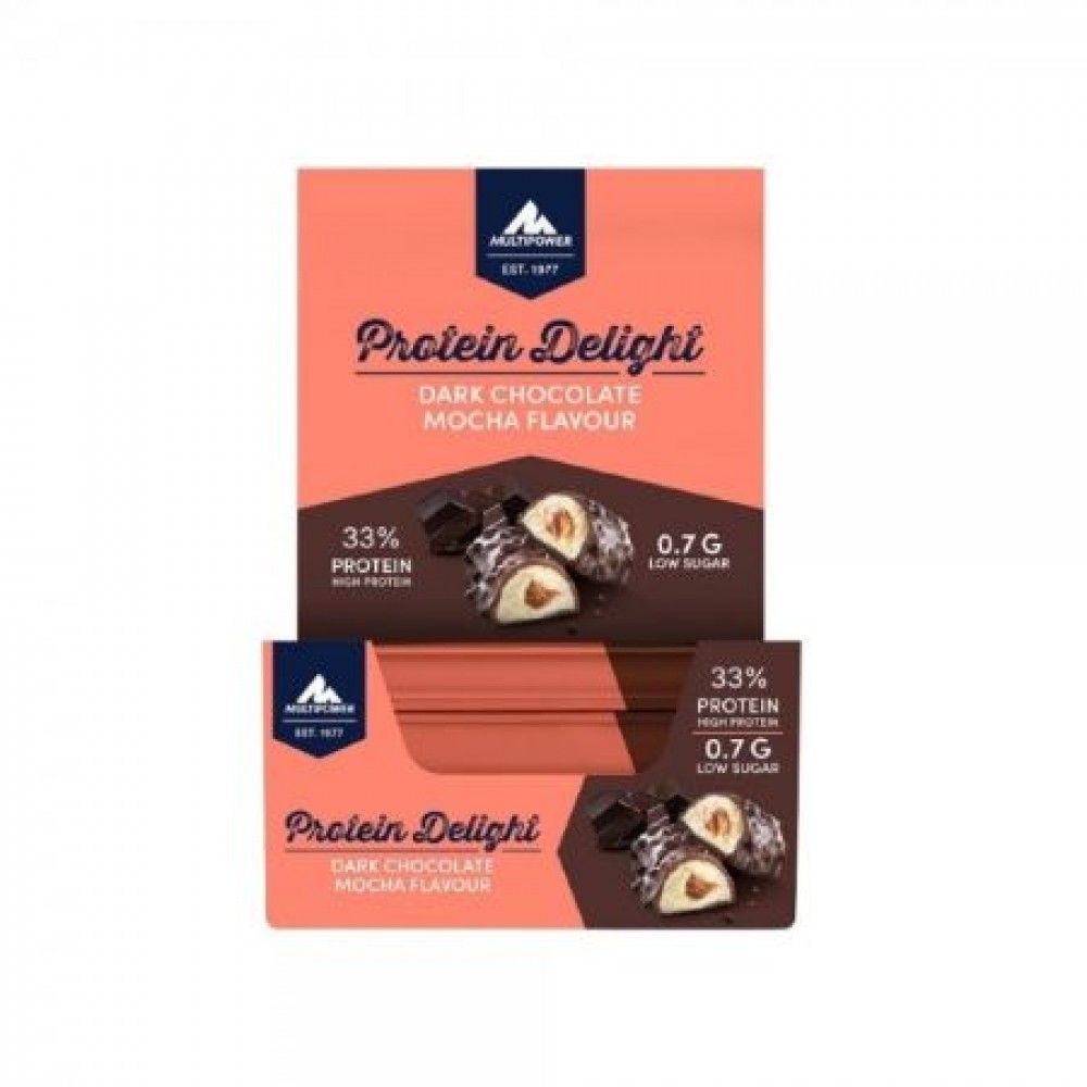 MULTIPOWER PROTEIN DELIGHT 35 GR 18 ADET dark chocolate mocha