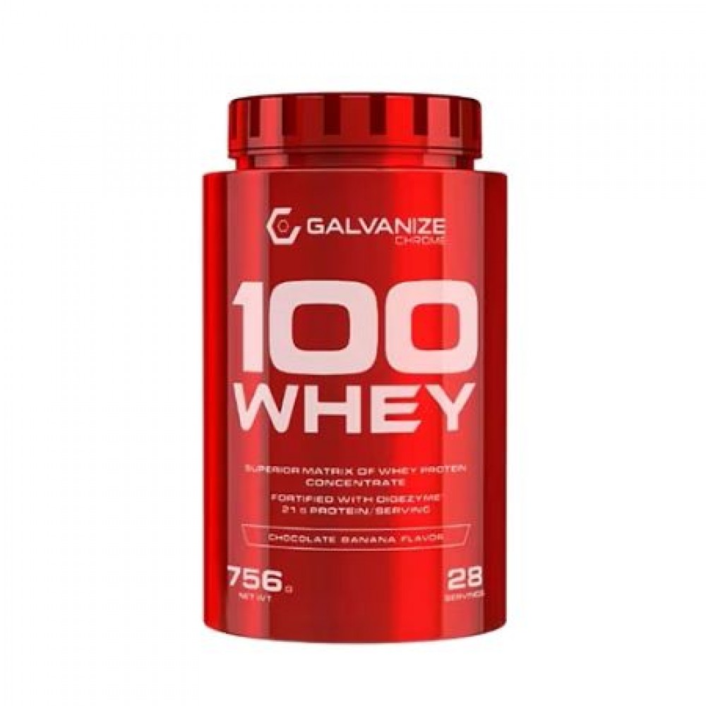 Galvanize Nutrition 100 Whey Protein 756 Gr Chocolate & Banana