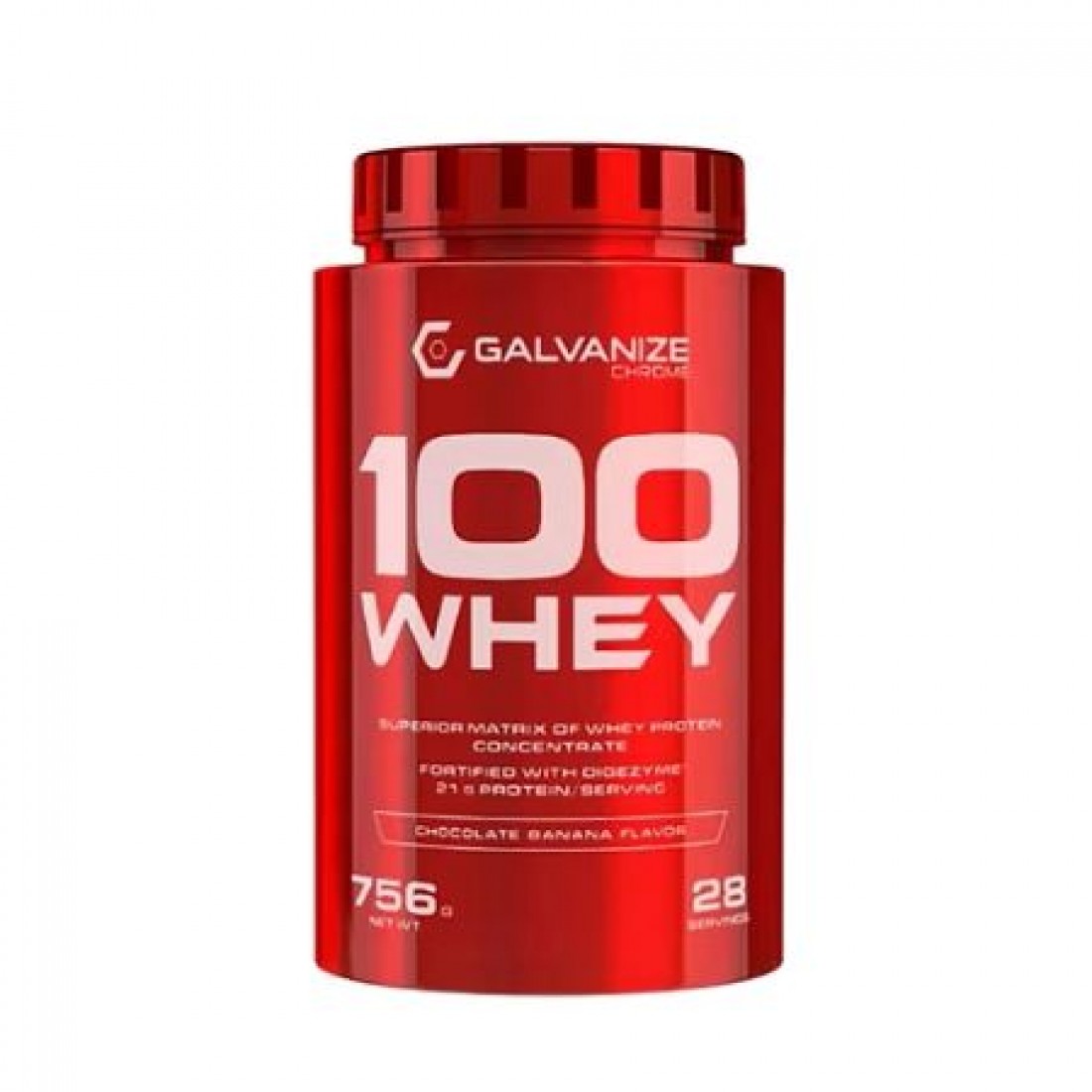 Galvanize Nutrition 100 Whey Protein 756 Gr Chocolate & Banana