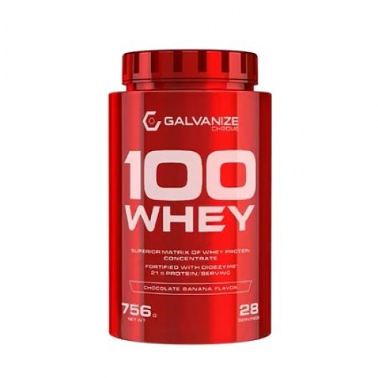 Galvanize Nutrition 100 Whey Protein 756 Gr Chocolate & Banana