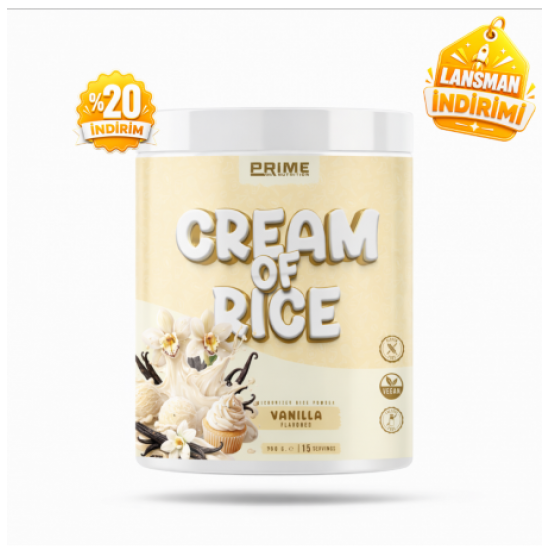 Prime Nutrition Cream Of Rice Vanilya 750 gram