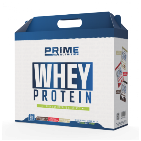 Prime Nutrition Whey Protein Sachet Mix 66 Adet x 33 gram