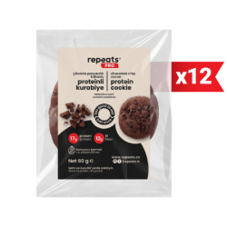 REPEATS PRO ÇİKOLATA PARÇACIKLI COOKIE 12 X 60 GR
