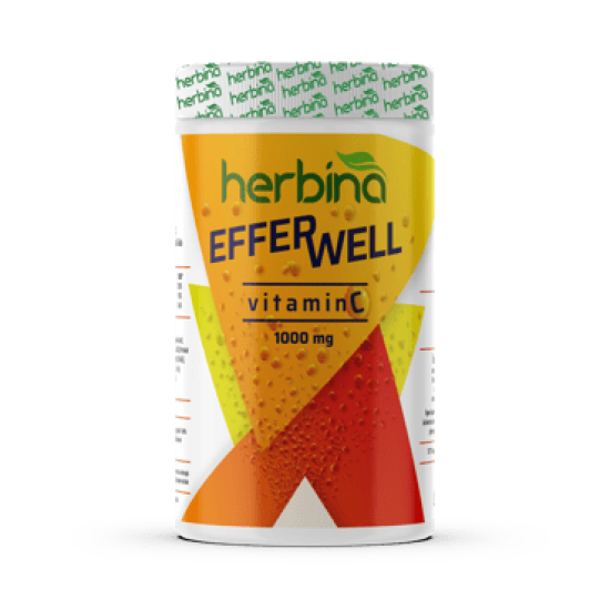HERBİNA EFFERWELL VİTAMİN C TOZ 1000 MG