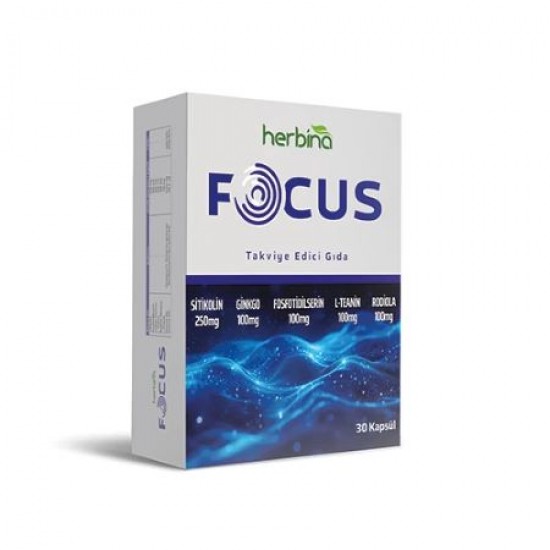 Herbina Focus Sitikolin 30 Kapsül