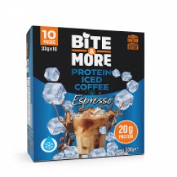 Bite & More Protein Iced Coffee Espresso 10 Adet x 33 gram