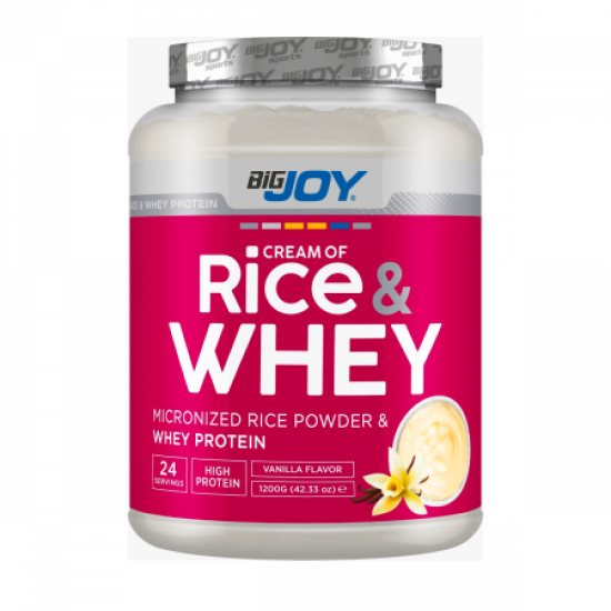 Bigjoy Cream Of Rice Whey 1200 Gr Bigjoy Cream Of Rice Whey 1200 Gr