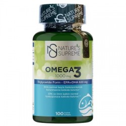 Nature's Supreme Omega 3 1000 Mg 100 Kapsül