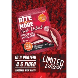 Bite & More Limited Edition Protein Pancake Red Velvet 12 Adet x 50 Gram