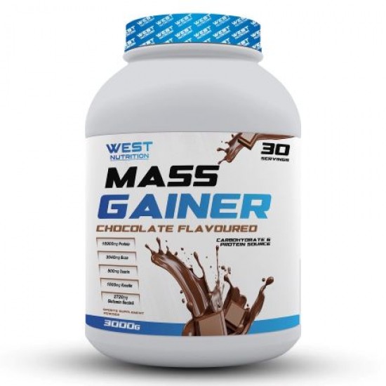 West nutrition Mass Gainer Karbonhidrat Tozu 3000 gr 30 Servis