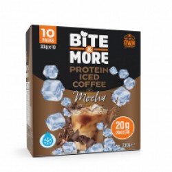 Bite & More Protein Iced Coffee Mocha 10 Adet x 33 gram