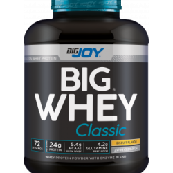 Bigjoy Sports BIGWHEY Whey Protein Classic Bisküvi 2376g 72 Servis