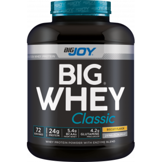 Bigjoy Sports BIGWHEY Whey Protein Classic Bisküvi 2376g 72 Servis