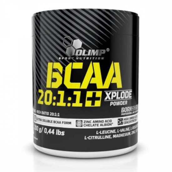 Olimp BCAA 20:1:1 + Xplode Powder Kola 200 Gr