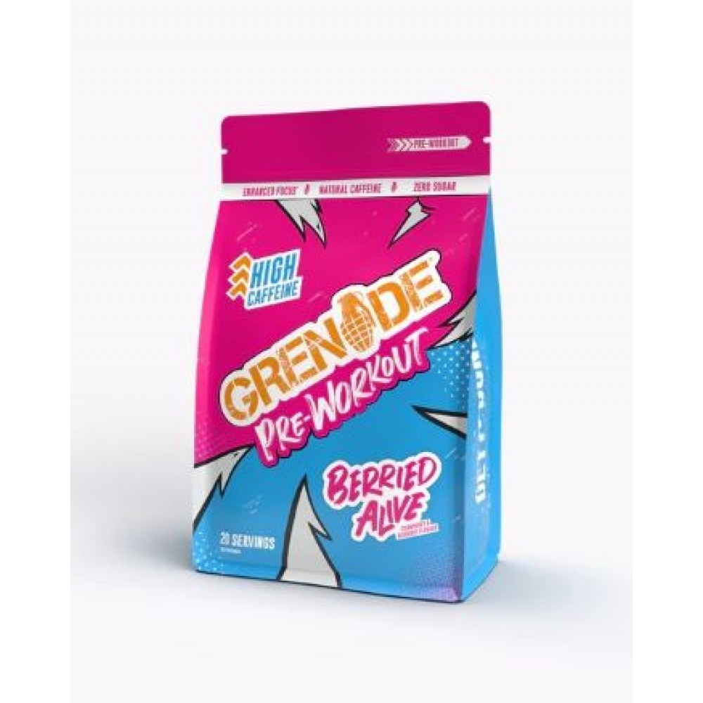 Grenade Pre-Workout 330g --Berried Alive