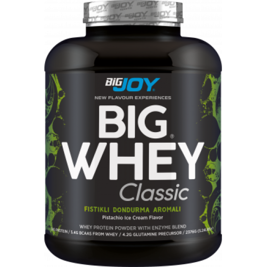 Bigjoy Sports BIGWHEY Whey Protein Classic Antep Fıstıklı Dondurma 2376g 72 Servis