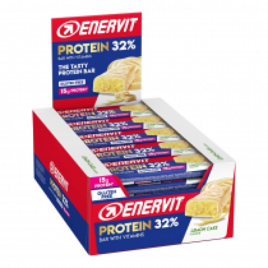 Enervit Low Sugar Protein Bar Lemon Cake 30 Adet x 48 gram