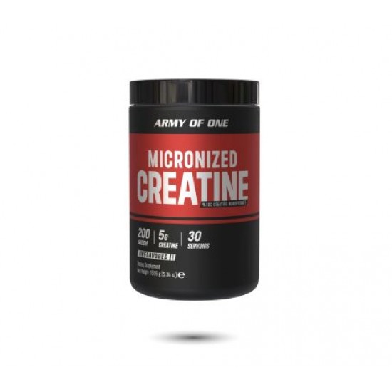 ARMY OF ONE CREATINE MONOHYDRATE 150 GR - 30 SERVİS AROMASIZ