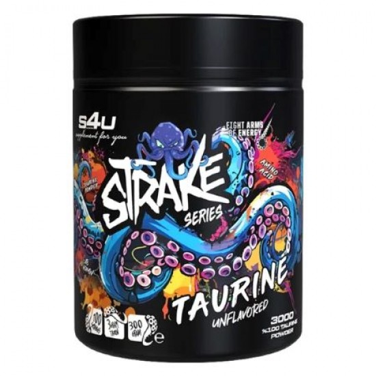 S4U Strake Series Taurine 300g Saf Taurin 100 Servis