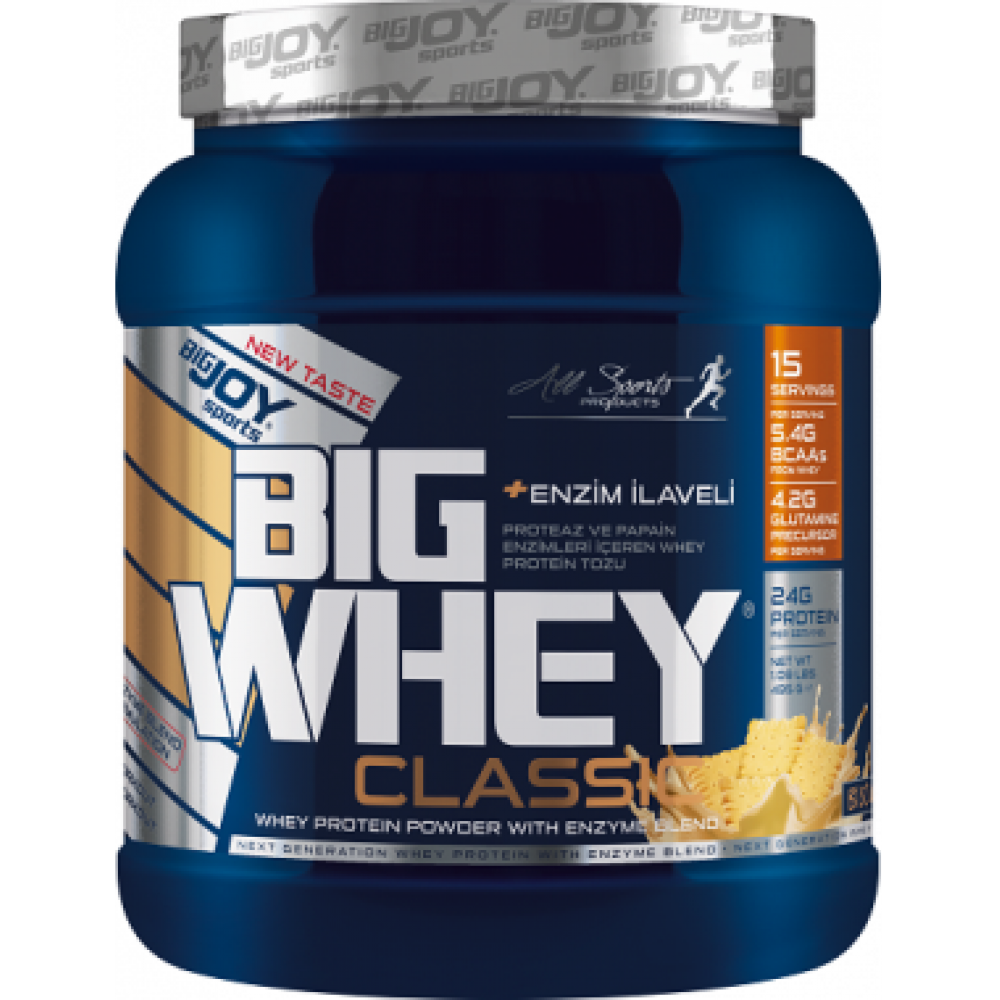 Bigjoy Sports BIGWHEY Whey Protein Classic Bisküvi 495g 15 Servis