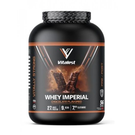 Vitalest Whey Imperial 2128G. Protein Tozu 56 Servis ÇİKOLATA
