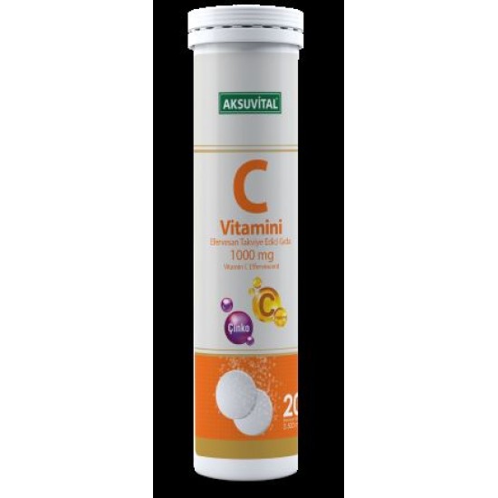 Aksuvital Aksu Vital C Vitamini Efervesan