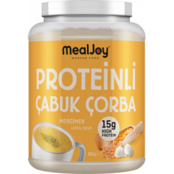 Mealjoy Proteinli Çabuk Çorba Mercimek&Domates