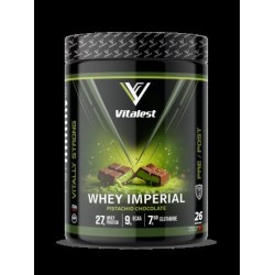 Vitalest Whey Imperial 988G. Protein Tozu 26 Servis FISTIKLI ÇİKOLATA 